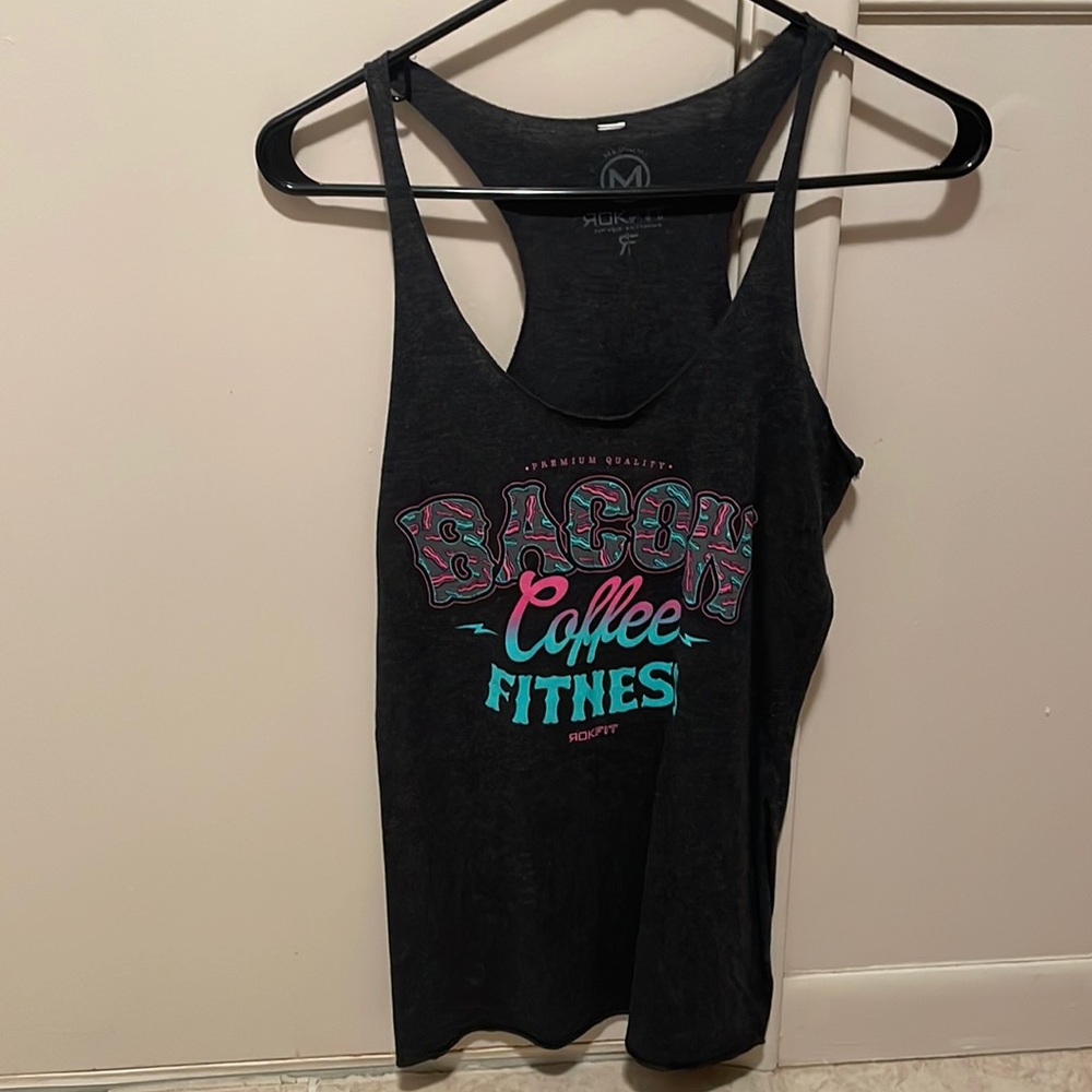 Rokfit Bacon & Fitness Active Tank